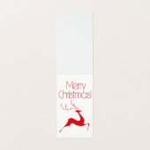 Weihnachtswild Visitenkarten (Außenseite Aufgefaltet)