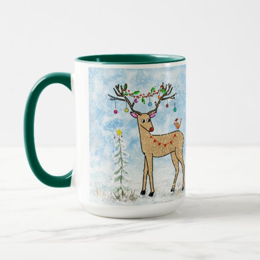 WeihnachtswildTasse Tasse (Links)