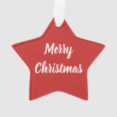 Weihnachtswillkommen zu Las Vegas-Zeichen Ornament (Rückseite)