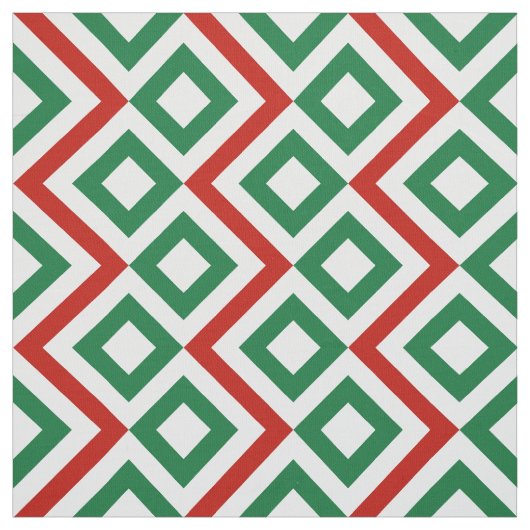 Weihnachtswindungs-geometrisches Muster-Gewebe Stoff (Muster)