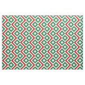 Weihnachtswindungs-geometrisches Muster-Gewebe Stoff (Fat Quarter (45,7 x 55,9 cm))