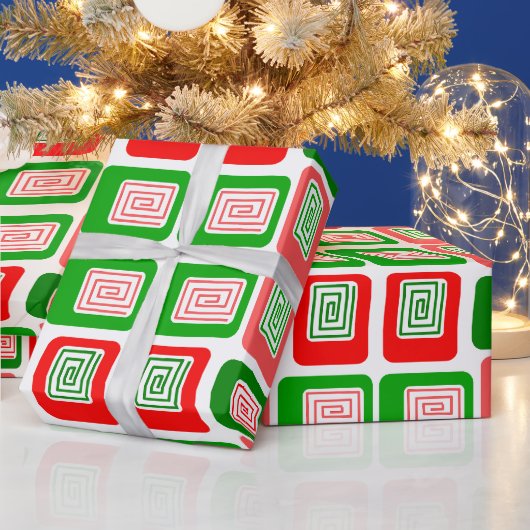 Weihnachtswinkel Geschenkpapier (Feiertage)