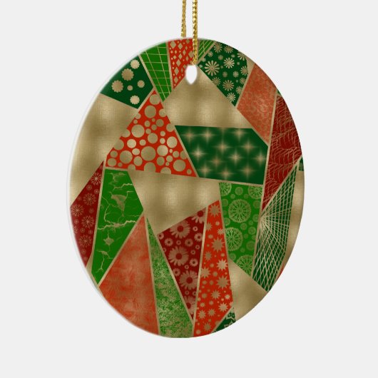 Weihnachtswinkel Keramik Ornament (Rechts)