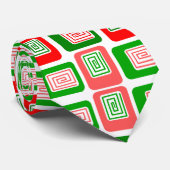 Weihnachtswinkel Krawatte (Gerollt)