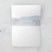 Weihnachtswinterdusche Santa Baby Danke (Innenseite)