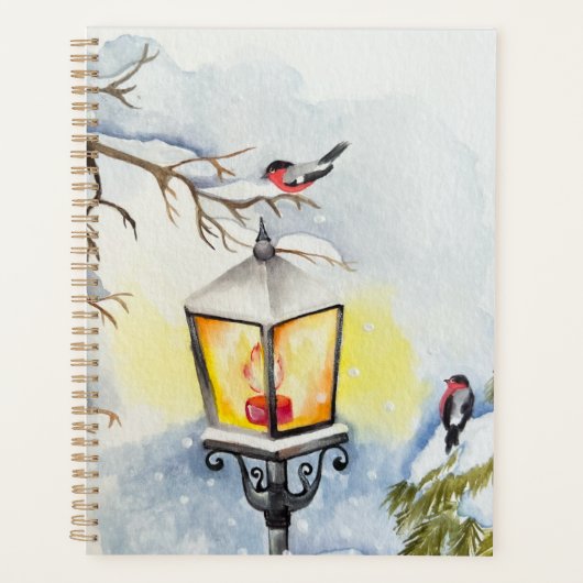 Weihnachtswinterlandschaft Planer (Vorderseite)