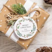 Weihnachtswinters Berries Wreath Custom Familienna