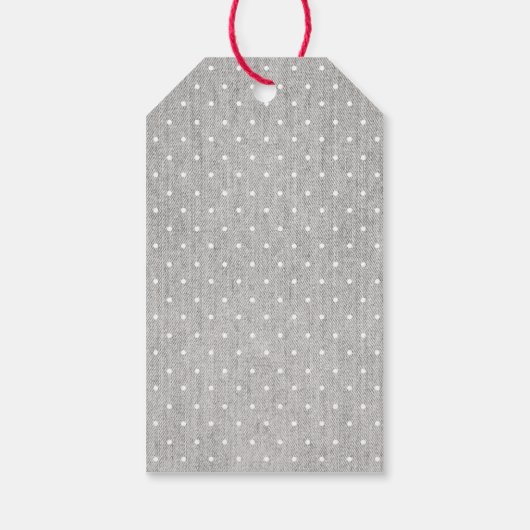 Weihnachtswinters Berries Wreath Custom Familienna Geschenkanhänger (Rückseite)