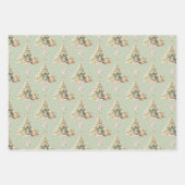 Weihnachtswinters Onederland Geschenkpapier Set (Vorderseite 3)