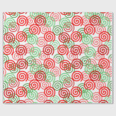 WeihnachtsWirbel Geschenkpapier (Flach)