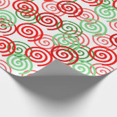 WeihnachtsWirbel Geschenkpapier (Ecke)