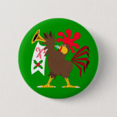 Weihnachtswirbelstube Button (Vorderseite)