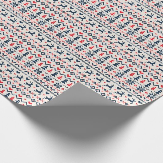 Weihnachtswitter Geschenkpapier (Ecke)