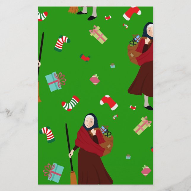 Weihnachtswitz Befana (Vorderseite)