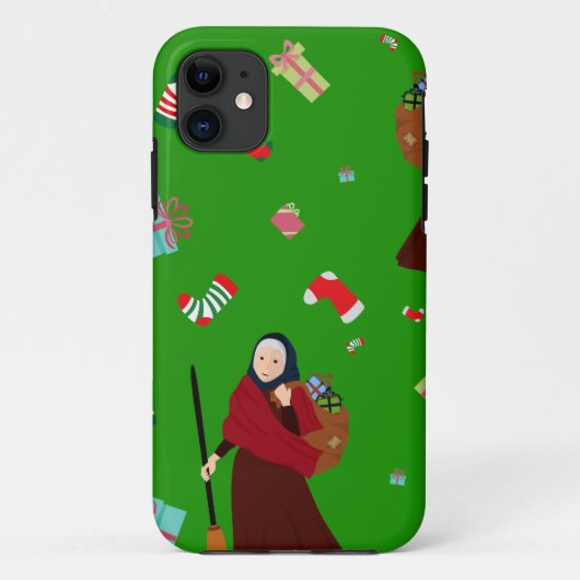 Weihnachtswitz Befana Case-Mate iPhone Hülle (Rückseite)