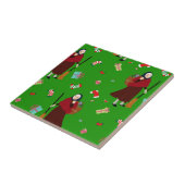 Weihnachtswitz Befana Fliese (Seite)