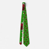 Weihnachtswitz Befana Krawatte (Rückseite)