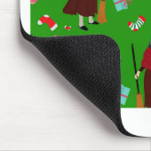 Weihnachtswitz Befana Mousepad (Ecke)