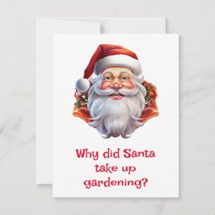 Weihnachtswitze Feiertagskarte