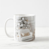 Weihnachtswohnzimmer Keramik Tasse (Links)