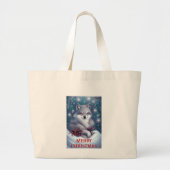 Weihnachtswolf - Tote Tasche