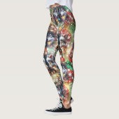 Weihnachtswölfe Leggings (Links)