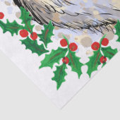 Weihnachtswölfe Seidenpapier (Detail)