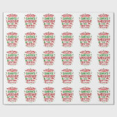 Weihnachtsworkshop für Träume für magische Weihnac Geschenkpapier (Flach)