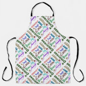 Weihnachtswort Schürze (Vorderseite)