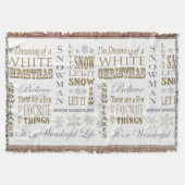 Weihnachtsworte Decke (Vorderseite)