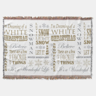 Weihnachtsworte Decke