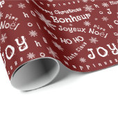 Weihnachtsworte Geschenkpapier (Rolleneckpunkt)