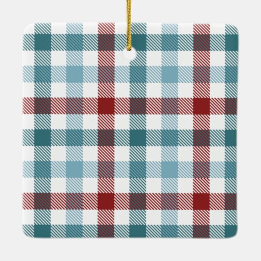 Weihnachtswörter Feiertage Keramik Ornament (Rückseite)