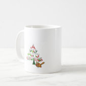 Weihnachtswörter Kaffeetasse (Vorderseite Links)