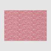 Weihnachtswörter Rot und Weißbuch Seidenpapier (Vorderseite)