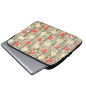 Weihnachtswortkunst Laptopschutzhülle (Vorne Knopf)