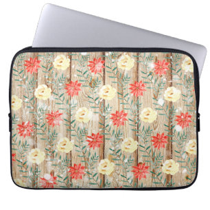 Weihnachtswortkunst Laptopschutzhülle