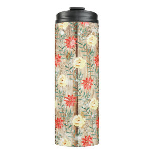 Weihnachtswortkunst Thermosbecher