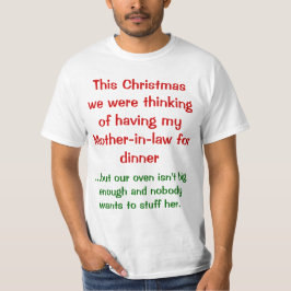 Weihnachtswortspiel - Schwiegermutter T-Shirt