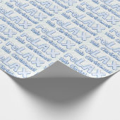Weihnachtswrap, LAX Xmas Geschenkpapier (Ecke)