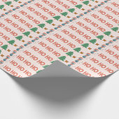 Weihnachtswrapper Geschenkpapier (Ecke)