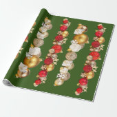 Weihnachtswrapper Geschenkpapier (Ungerollt)