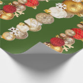 Weihnachtswrapper Geschenkpapier (Ecke)
