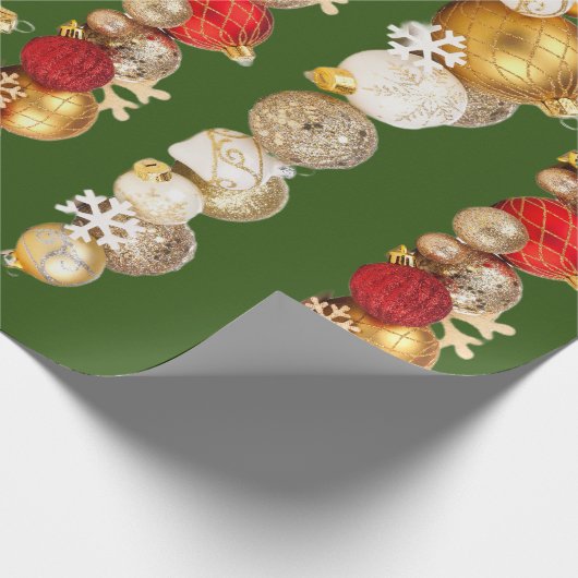 Weihnachtswrapper Geschenkpapier (Ecke)