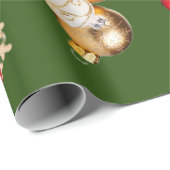 Weihnachtswrapper Geschenkpapier (Rolleneckpunkt)