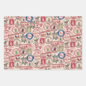 Weihnachtswrapper von North Pole aus dem Weihnacht Geschenkpapier Set (Vorderseite 2)