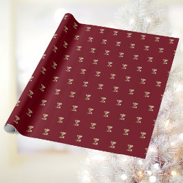 Weihnachtswrapping Geschenkpapier