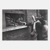 Weihnachtswrapping Paper 1910s & 1920s Geschenkpapier Set (Vorderseite 2)