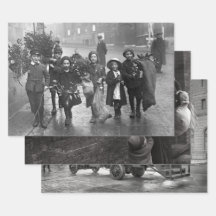 Weihnachtswrapping Paper 1910s & 1920s