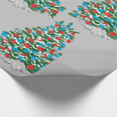 Weihnachtswrapping Paper, 1,50 cm x 2,5 m, Geschenkpapier (Ecke)